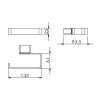 Держатель туалетной бумаги Langberger Black Edition 11343A-BP фото 2