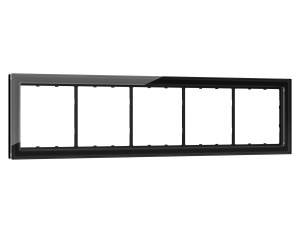 Рамка 5-постовая Ambrella Volt Sigma SF350805 черный стекло закаленное натуральное