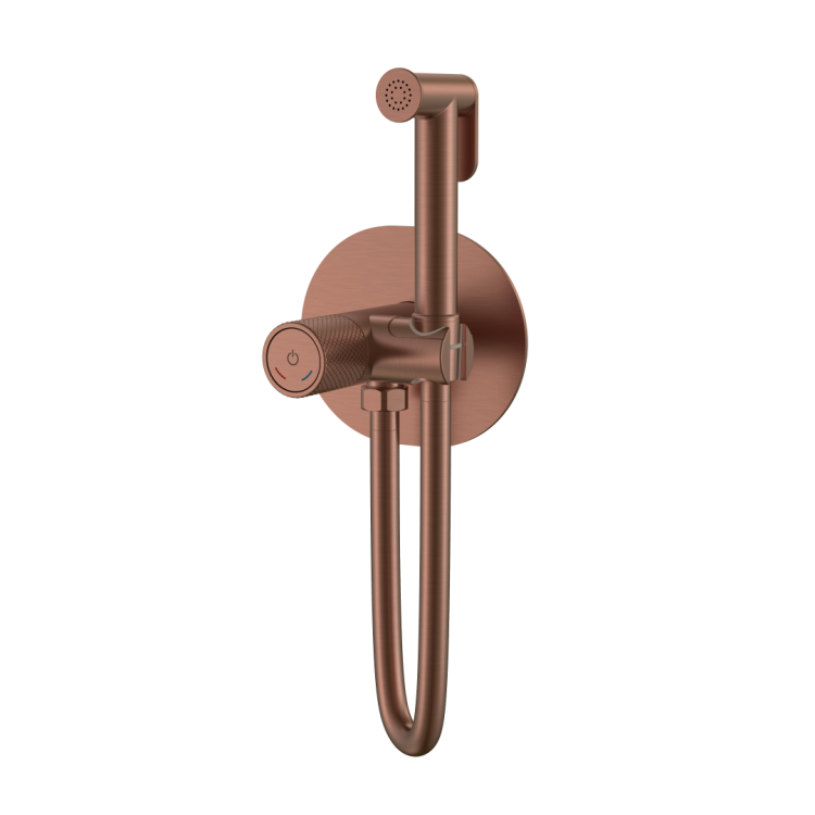 Гигиенический душ Boheme Tech 157-BRB Brushed Bronze