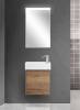 Тумба под раковину Belbagno Kraft Mini KRAFT MINI-500/260-1A-SO-RT-R 49.4x25.6x50 Rovere Tabacco подвесная с распашной дверцей, правосторонняя фото 7