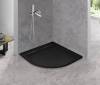 Поддон для душа Cezares TRAY-AS-R-90-30-NERO 90x90, с сифоном, черный матовый фото 2
