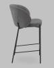 Стул полубарный Stool Group Тисдейл LV-115-S995-01 темно-серый, букле фото 3