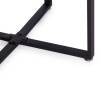 Набор обеденный Tetchair Quadron (mod. PT14) 21300 бирюзовый, черный, стулья велюр 100x100x73 фото 13