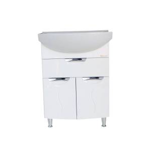 Тумба с раковиной Bellezza Глория 65 1 ящ. Белый