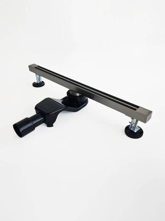 Душевой лоток Wonzon & Woghand WW-65406T-GM Темный графит, 600x32