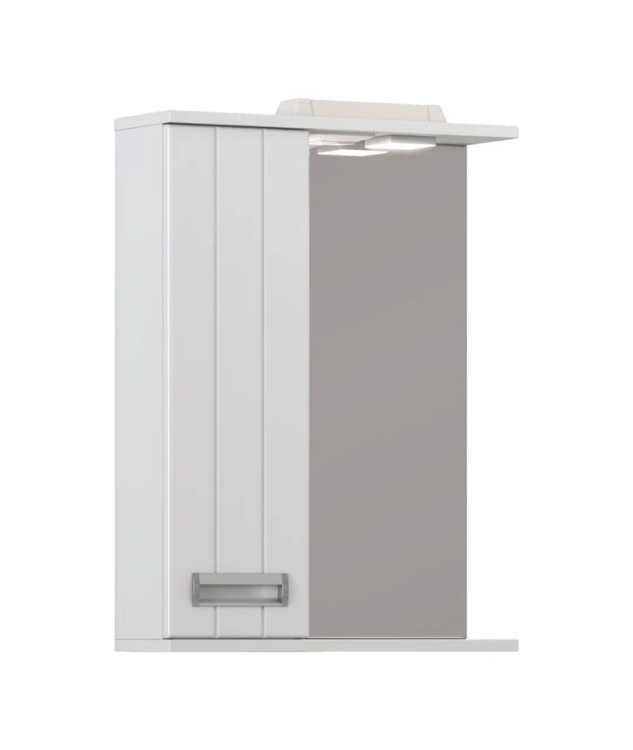 Зеркало-шкаф Vigo Diana 500 z.DIA.50.L.El белый с подсветкой, левый