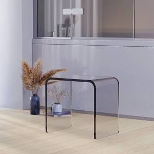 Табурет Veconi ST-AC-1T прозрачный, 42.5x28x39