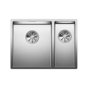 Кухонная мойка Blanco Claron 340/180-U 521609 нержавеющая сталь