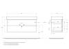 Тумба под раковину Cezares MOLVENO 46-120-2C-SO-LG Legno Grigio, 120x50x46 фото 2