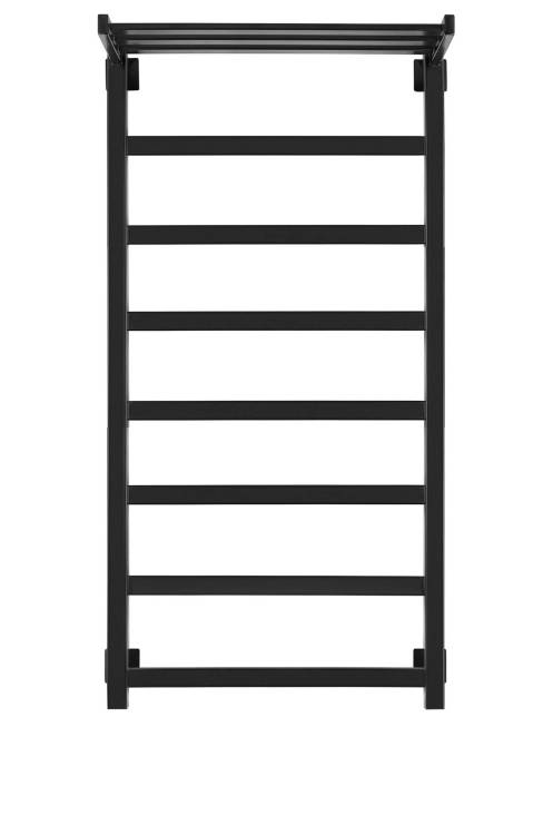 Полотенцесушитель электрический Secado Корсико 4603777473914 1 СП 100x60, R, черный матовый