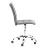 Набор из кресла и стула Tetchair Bari LT 25053 серый, черный, флок фото 6