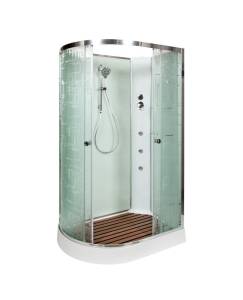 Душевая кабина AvaCan EM1512RNGM с гидромассажем, 120x80x210