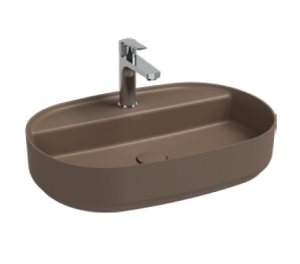 Раковина Isvea Infinity 60 10NF65060SV-2H коричневый матовый, 60x40