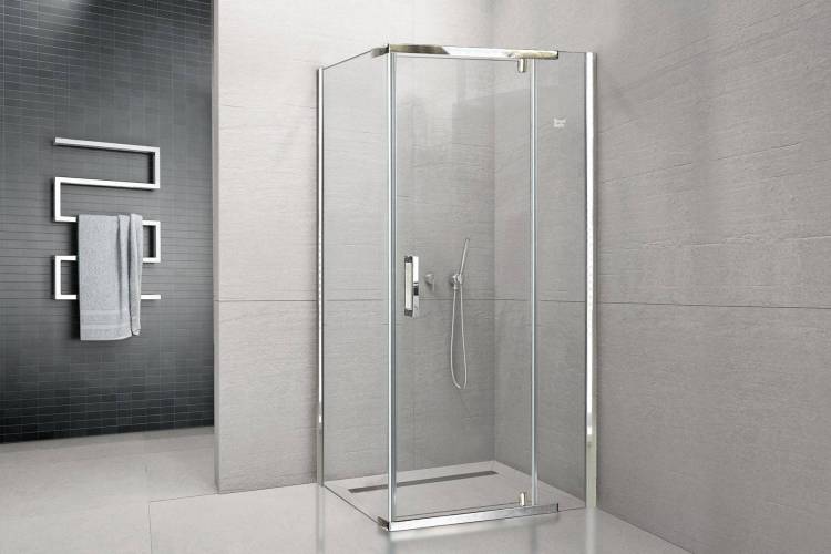 Душевой уголок Royal Bath HPVD RB7080HPVD-T-CH профиль хром, стекло прозрачное, 80x70x200