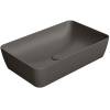 Раковина GSI Nubes 903616 коричневый матовый, 60x38