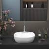 Раковина Maretti Florenza FL13NS88-844 белая, 40.5x40.5 фото 6