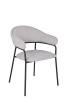 Стул Stool Group Leya DX-2548 MOHAIR-151 светло-серый фото 2