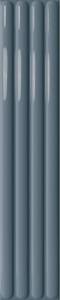 Керамическая плитка Dna Tiles Plinto Out Blue Gloss 10.7x54.2