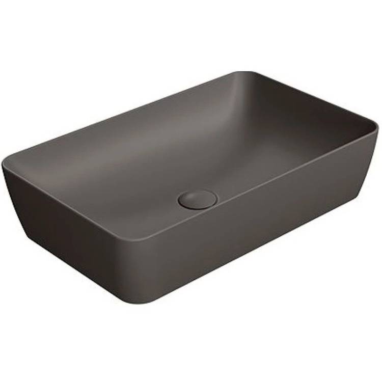 Раковина GSI Nubes 903616 коричневый матовый, 60x38