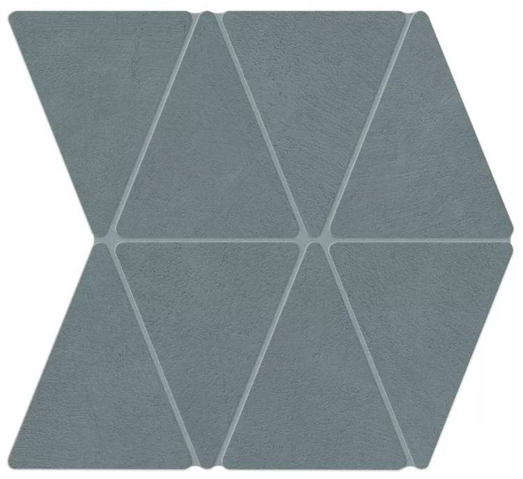 Мозаика Atlas Concorde Boost Natural A7CS Cobalt Mosaico Rhombus 33.8x36.7