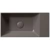 Раковина GSI Kube X 9486016 коричневый матовый, 50x25 фото 2
