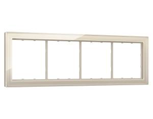 Рамка 4-постовая Ambrella Volt Sigma SF350544 шелк стекло закаленное натуральное