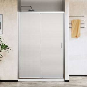 Душевая дверь Vincea City VDS-5CT100MT 1000, хром, стекло текстурное