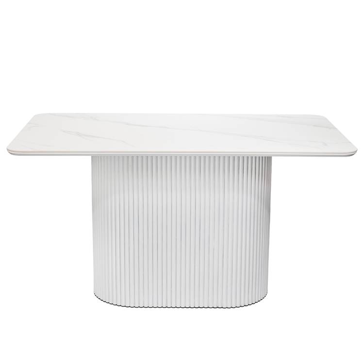 Кухонный стол Bradex Home Festa RF 0875 Белый мрамор