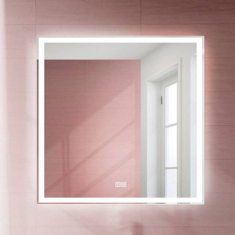 Зеркало BelBagno SPC-GRT-800-800-LED-TCH-WARM с подсветкой