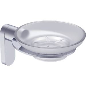 Мыльница Raglo R300.02 с держателем, Хром