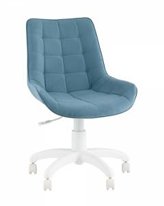 Кресло офисное Stool Group Флекс fb-fleks-office-wh-vl-47 Пыльно-синий/Белый