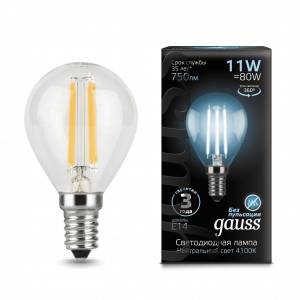 Лампа светодиодная Gauss Filament 105801211