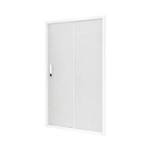 Душевая дверь в нишу Royal Bath Accord RB120HS-T профиль белый, стекло прозрачное, 120x200
