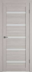 Межкомнатная дверь Владимирская Фабрика Дверей Atum Al 7 Stone Oak стекло White Cloud SM 600x2000