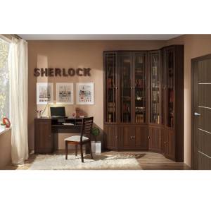 Библиотека Глазов Мебель Sherlock Н000263 орех комплект 1