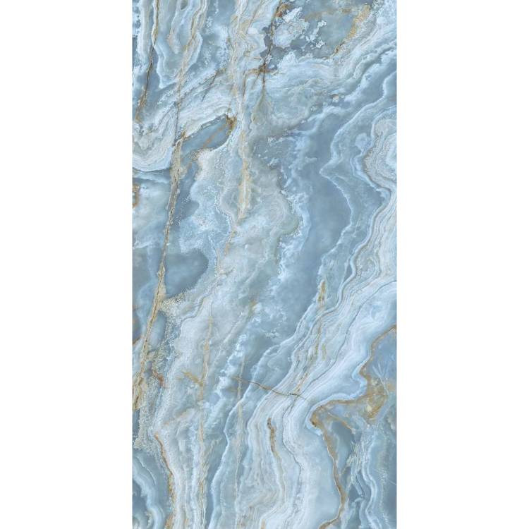 Керамогранит Ava Ceramica Onice Iride 173025 Cobalto Lap 6 mm 120x280