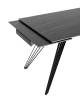 Стол обеденный Stool Group Пандора DF162T 160 DUAL керамика темная 160(240)x90x76 фото 4