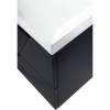 Тумба под раковину Belbagno Vittoria VITTORIA-900-2C-SO-GO-P 90x45x57 Grigio Opaco подвесная с двумя выкатными ящиками фото 7