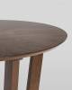 Стол обеденный Stool Group Kay LWM(CR)11115(X8)32 массив гевеи, орех 100x76 фото 4