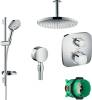 Душевой комплект Hansgrohe Raindance Select E 300 27337000+26630000+27506000+15708000+1800180