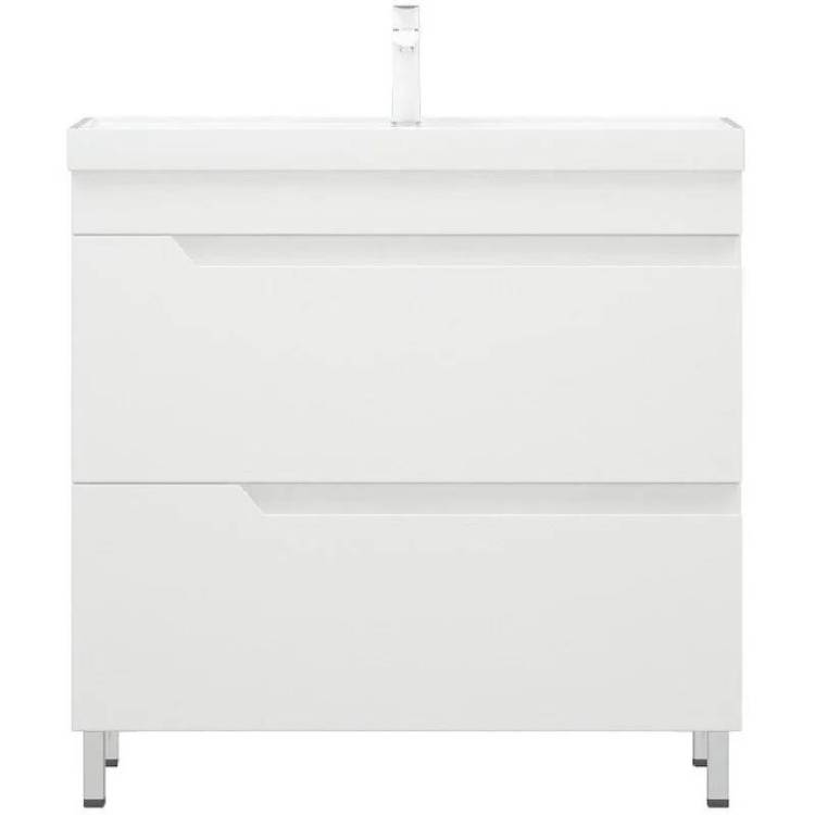 Тумба с раковиной Corozo Юрма 80 Z2 напольная, белый