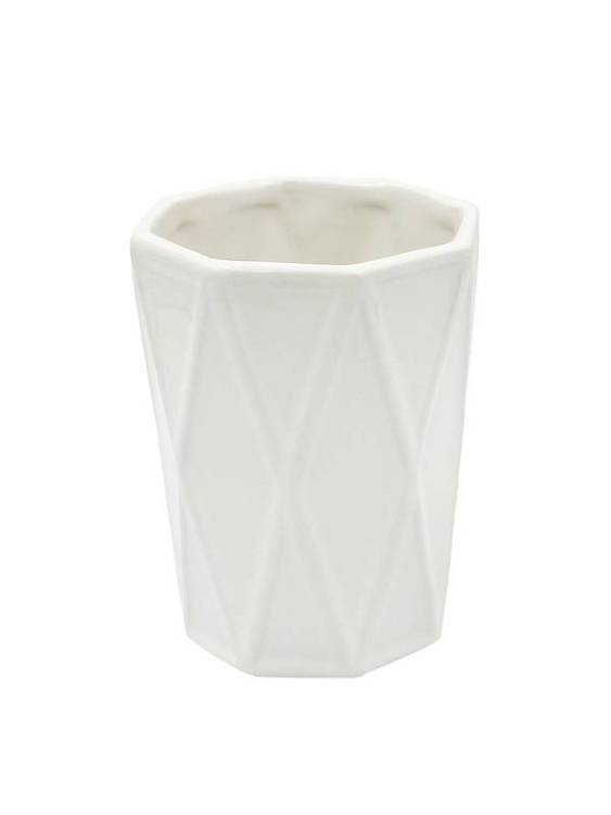 Стакан Bath Plus Latte W-CE1609A-TB белый