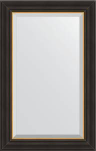 Зеркало Evoform Exclusive BY 3924 54x84 см черное дерево с золотом