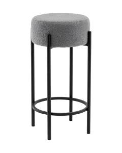 Стул барный Stool Group Беккет SSP 135-86041 светло-серый, букле