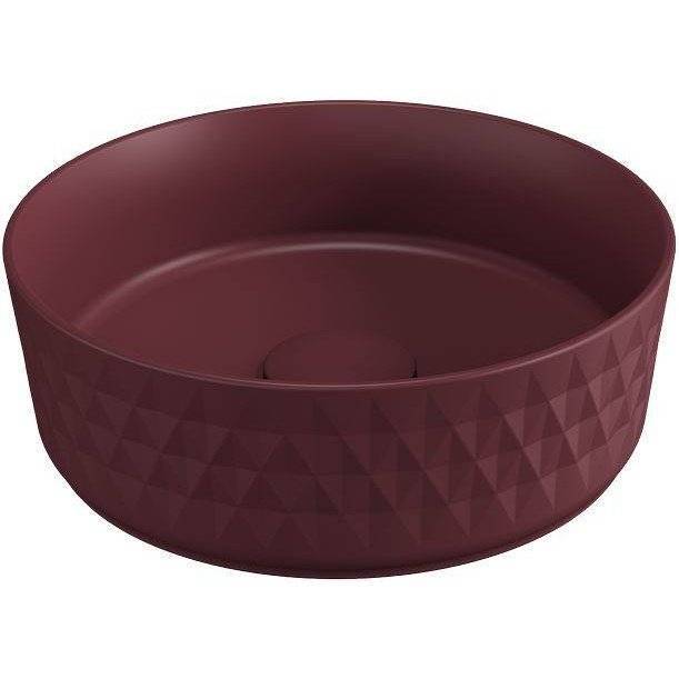 Раковина Allen Brau Fantasy 4.11033.BD 35 см, бордо