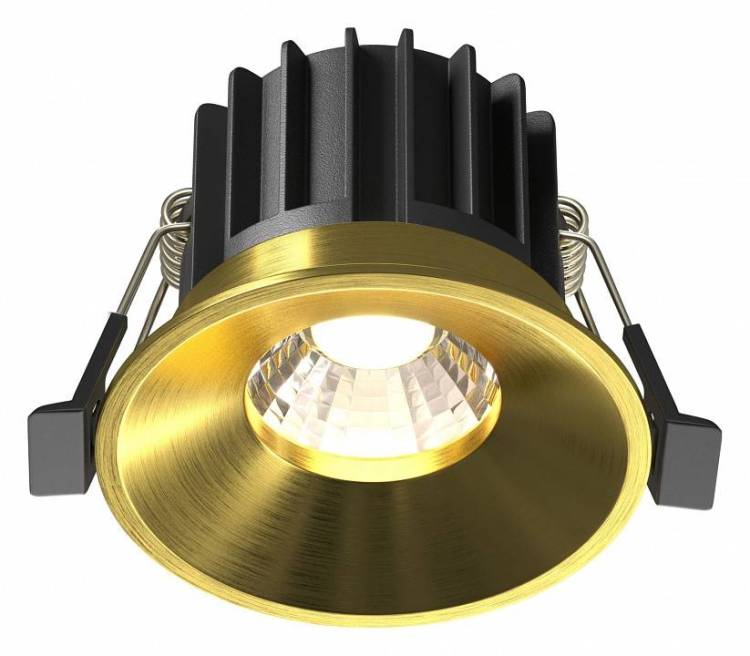Встраиваемый светильник Maytoni Technical Round DL058-12W4K-BS