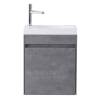Тумба под раковину BelBagno PIETRA MINI-460-1A-SO-SCM-L Stucco Cemento, 45.4x53x25.7