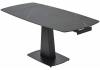 Стол Woodville Balde 593886 matt black marble solid ceramic/black 140(200)x85x76 фото 4