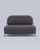 Диван Stool Group Стоун vd-dv-stone-f68 рогожка тёмно-серый фото 4