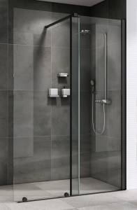 Душевая перегородка Abber Komfort AG09100B 100x200, профиль Черный